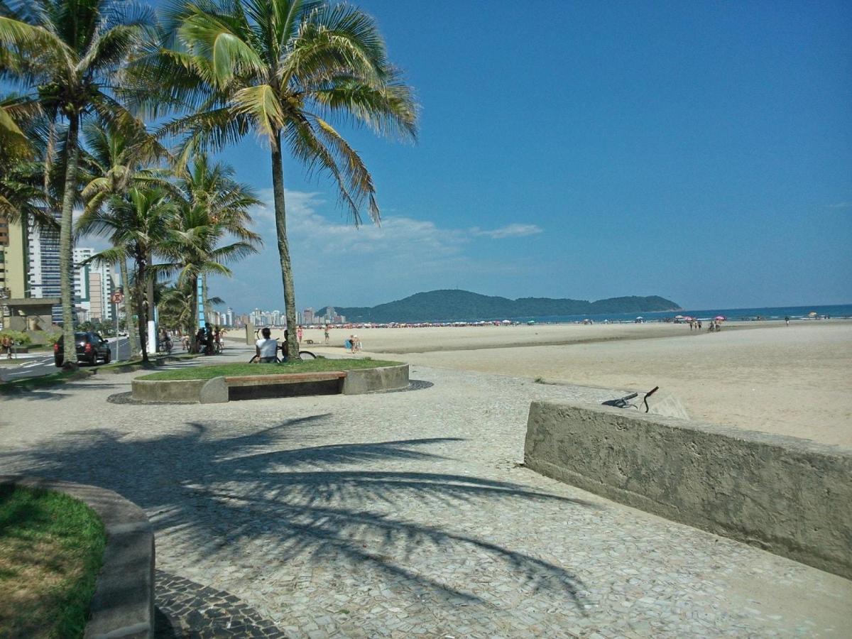 Praia Canto Do Forte Praia Grande  Exteriör bild